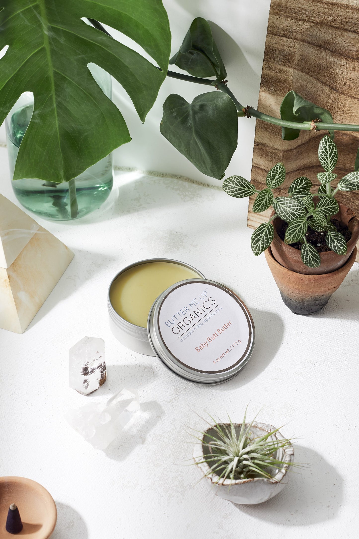 BUTTER ME UP ORGANICS Baby Butt Butter / Organic Diaper Cream