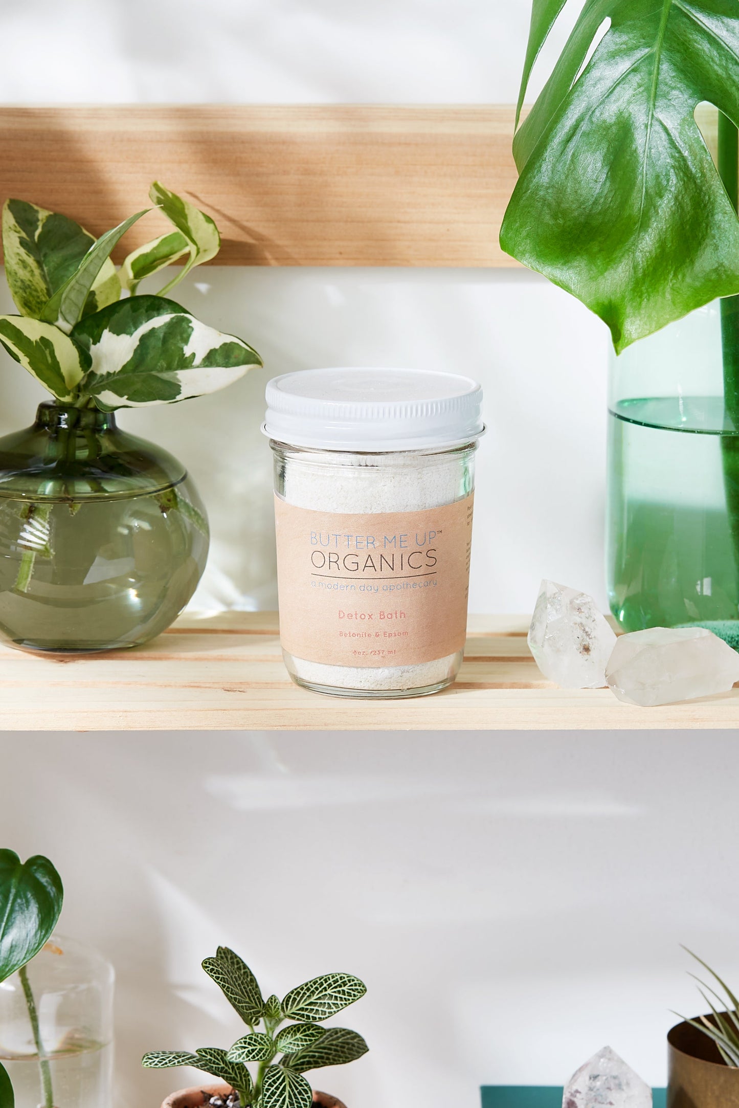 BUTTER ME UP ORGANICS Detox Bath / Epsom Salt / Clay / Essential Oil / Soak Organic Vegan