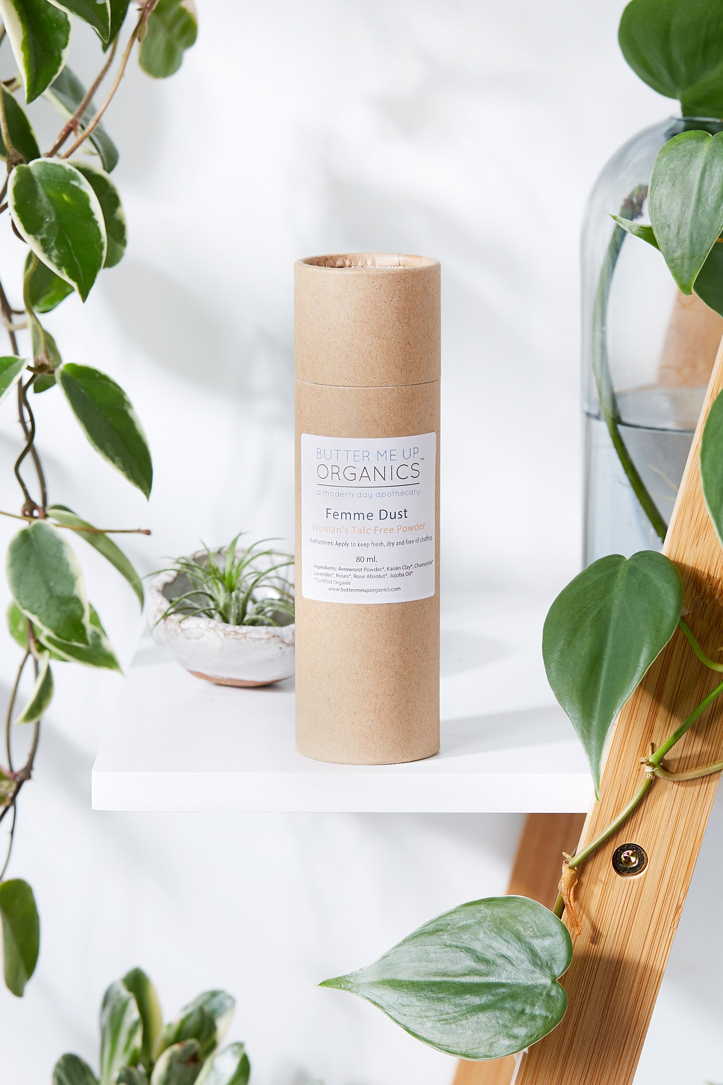 BUTTER ME UP ORGANICS Talc Free Powder / Femme Dust