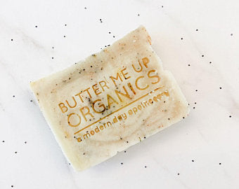 BUTTER ME UP ORGANICS Soap / Lemon Poppyseed