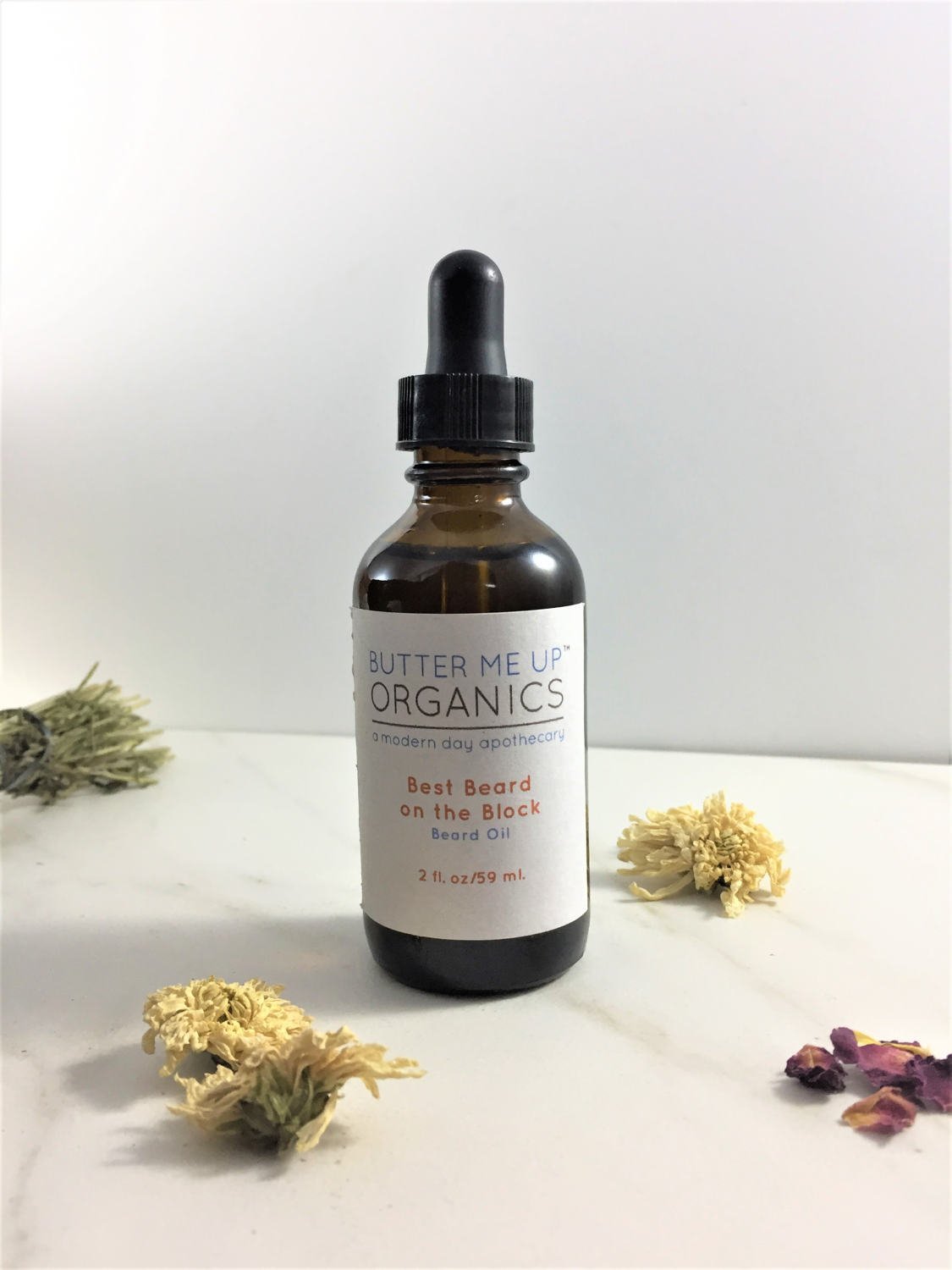 BUTTER ME UP ORGANICS Best Beard On The Block Organic Beard Oil