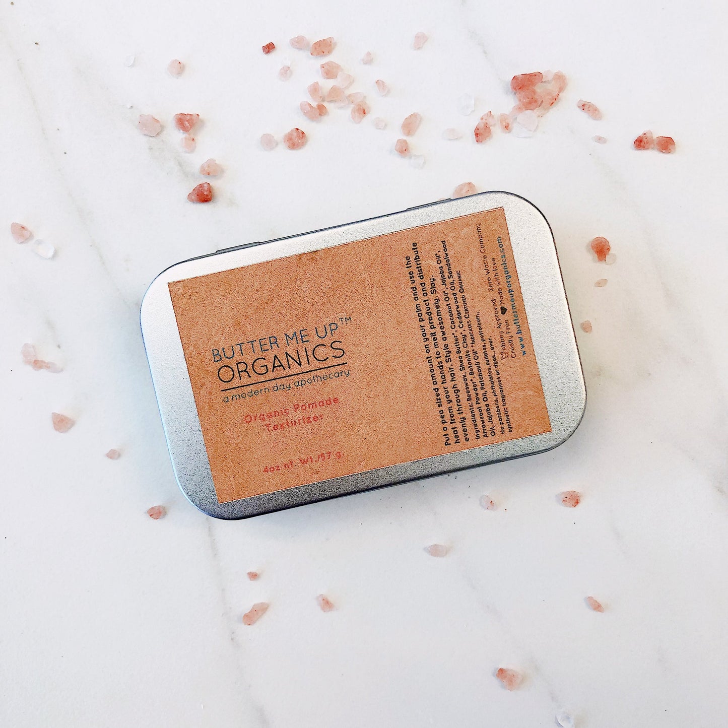 BUTTER ME UP ORGANICS Pomade Hair Wax Styling Gel