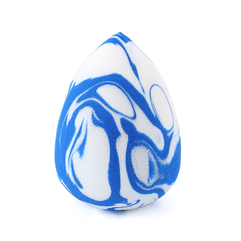 Makeup Sponge / Marble Water Drop Shape