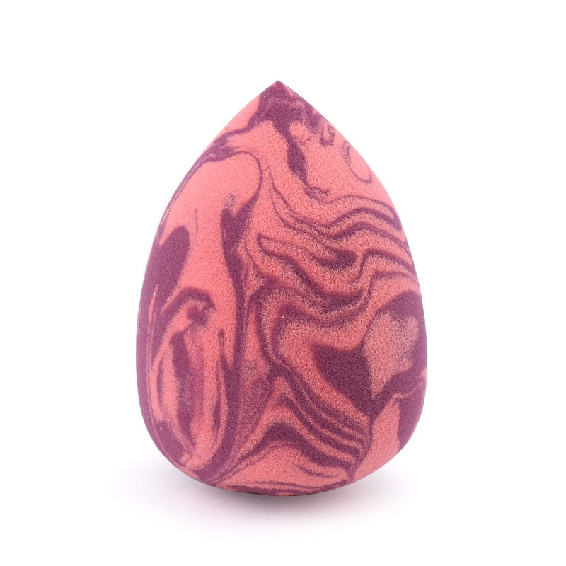 Makeup Sponge / Marble Water Drop Shape