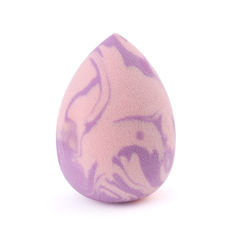 Makeup Sponge / Marble Water Drop Shape