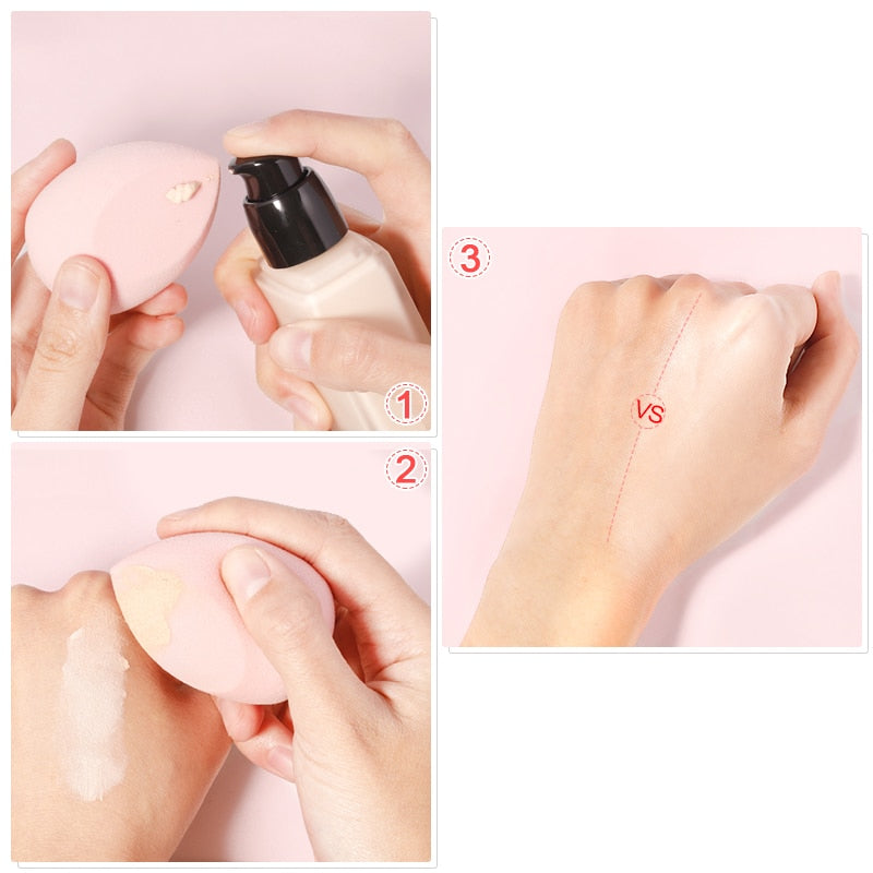 Makeup Sponge / Marble Water Drop Shape