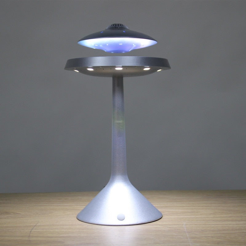 Magnetic Levitating LED Table Lamp / UFO Bluetooth Speaker