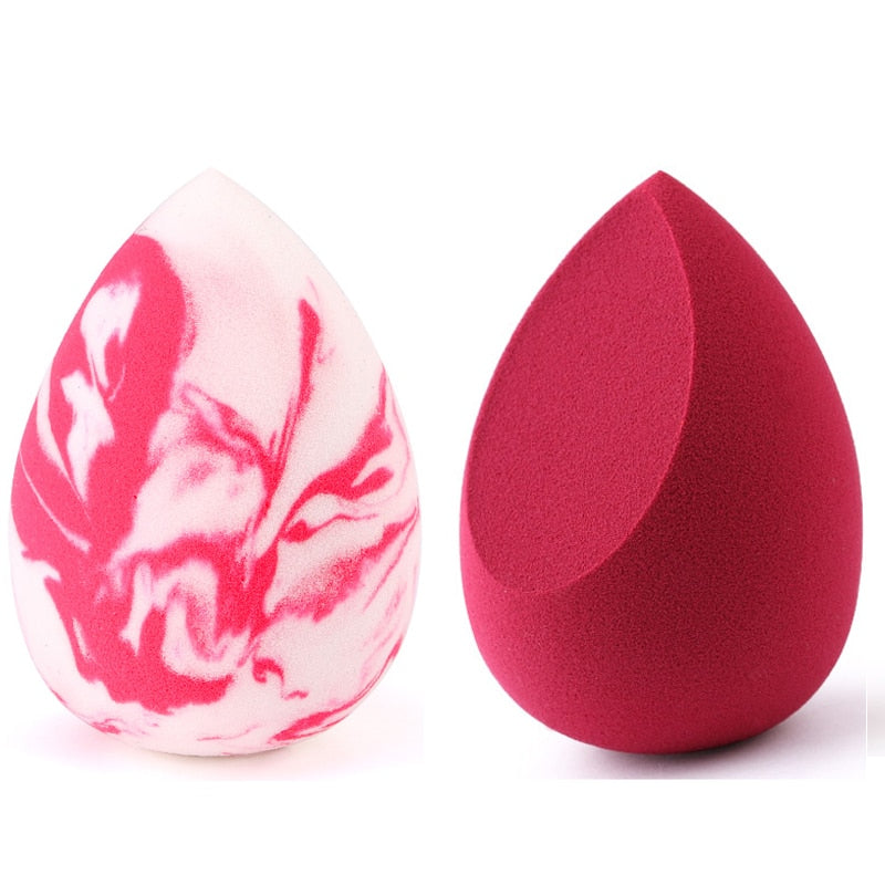 Makeup Sponge / Marble Water Drop Shape