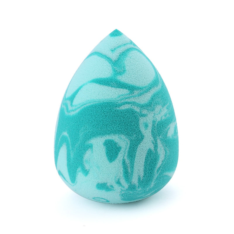 Makeup Sponge / Marble Water Drop Shape