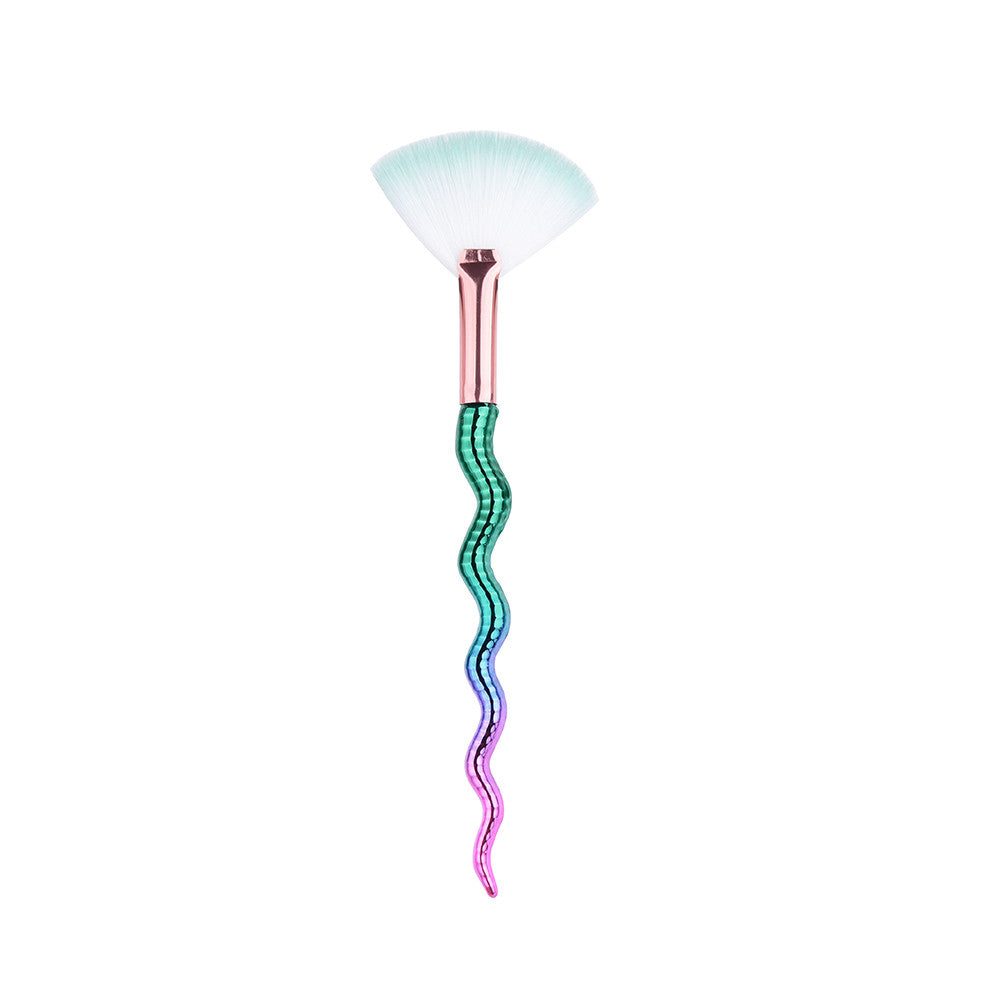 Makeup Brush Set / Squiggle / 9 PC