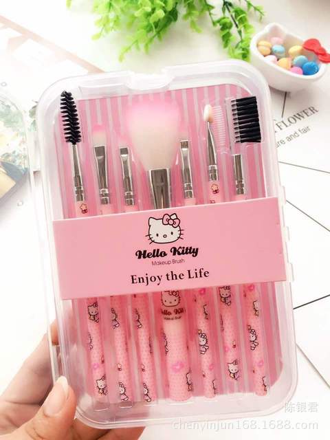 Makeup Brush Set / HELLO KITTY 5PC / 7 PC / 12 PC