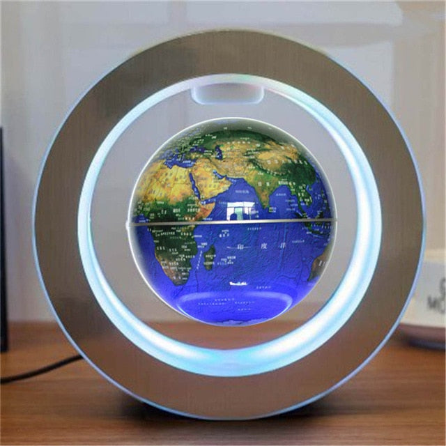 LED Levitating Rotating Globe Night Lamp