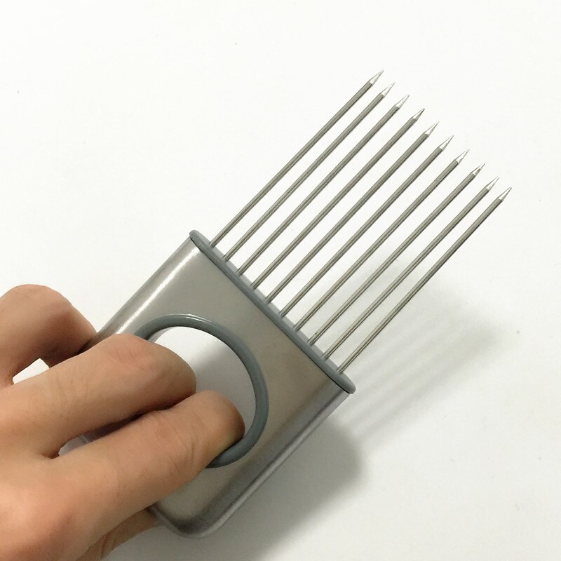 Multi-function Slicing Gadget / Onion Cutter Chopper Slicer / Stainless Steel