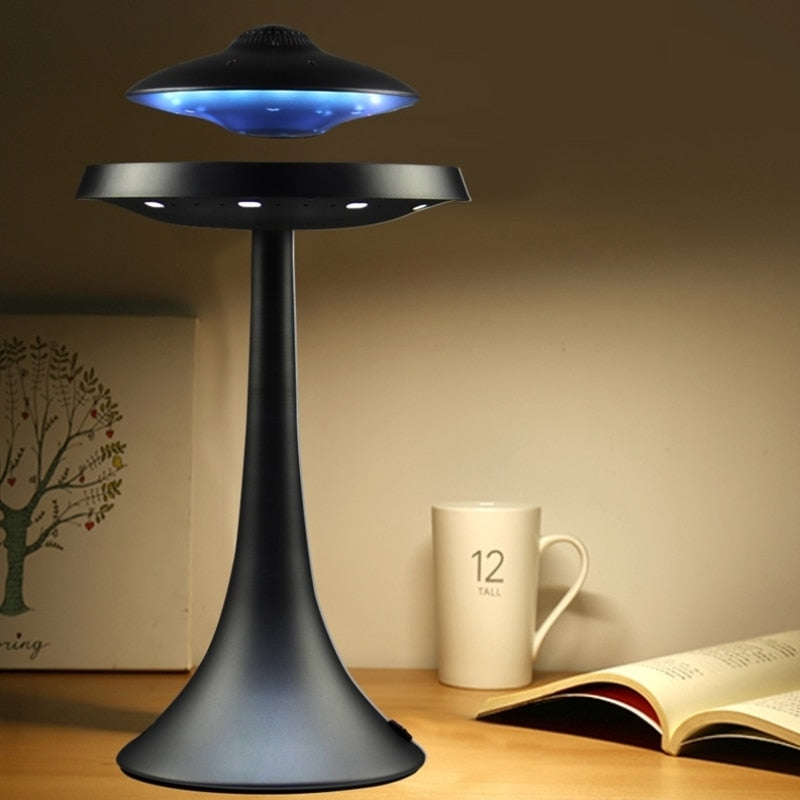 Magnetic Levitating LED Table Lamp / UFO Bluetooth Speaker