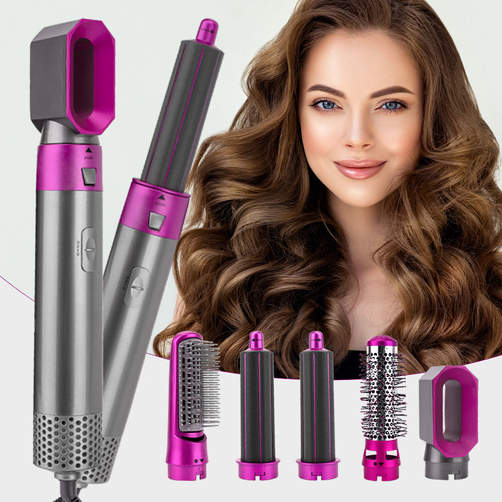 Blow Dryer / Hair Curler / Straightener / 5 In 1