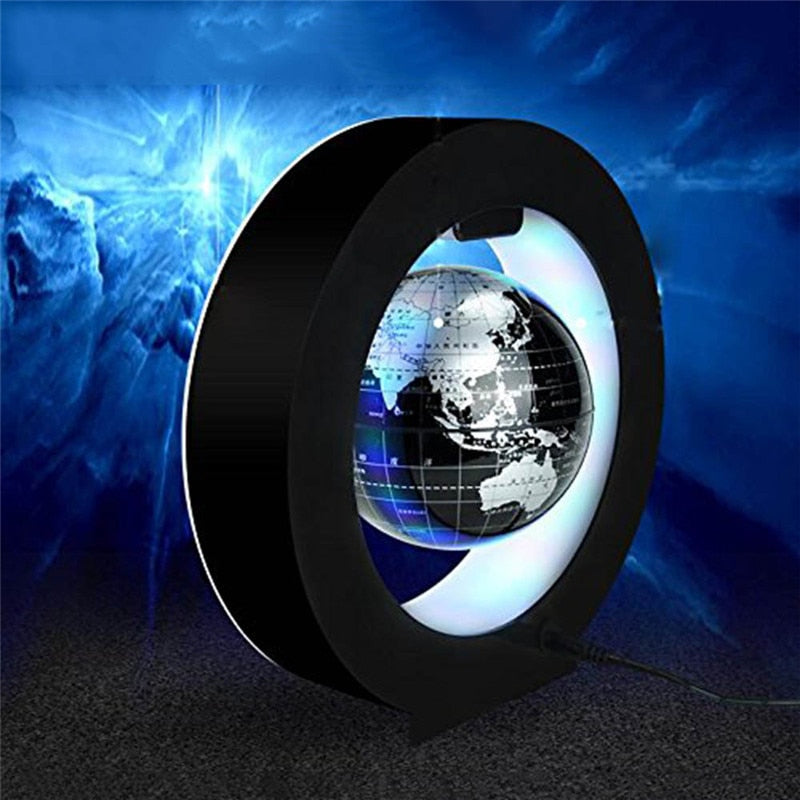 LED Levitating Rotating Globe Night Lamp