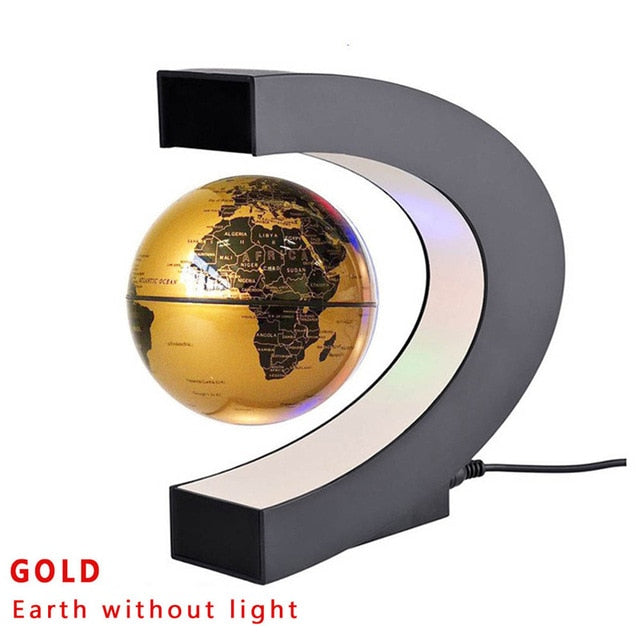 LED Levitating Rotating Globe Night Lamp