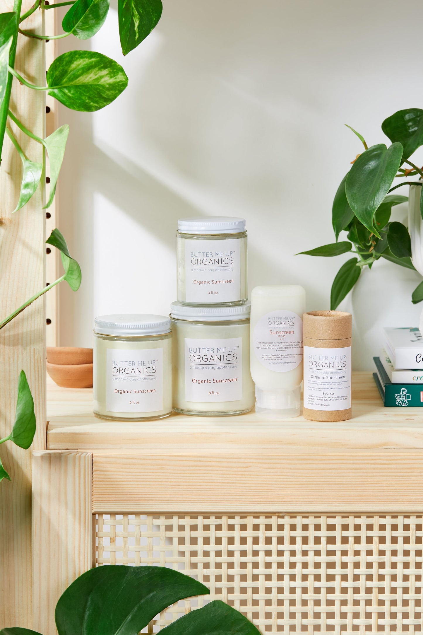 BUTTER ME UP ORGANICS Natural Sunscreen