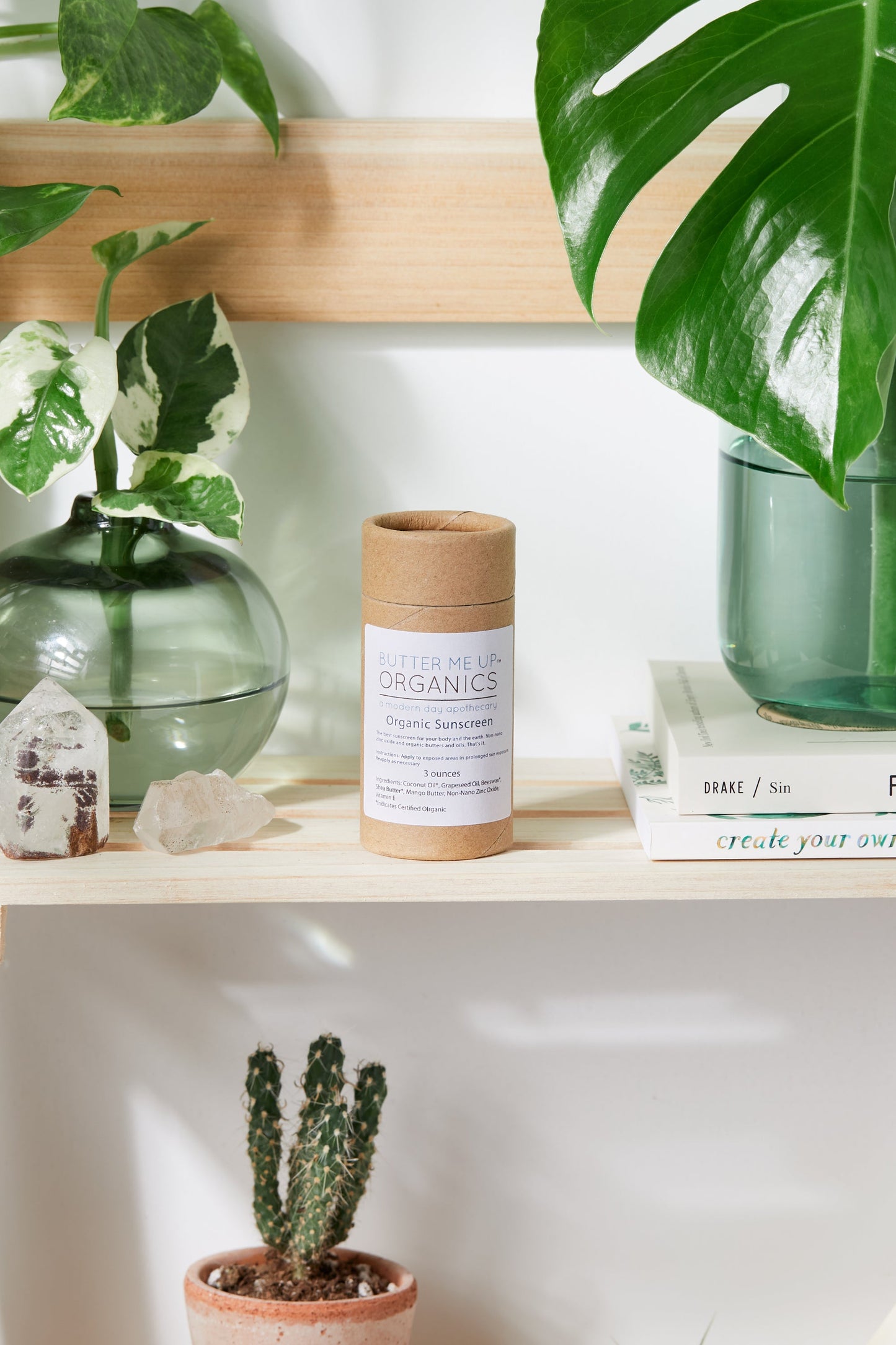 BUTTER ME UP ORGANICS Natural Sunscreen