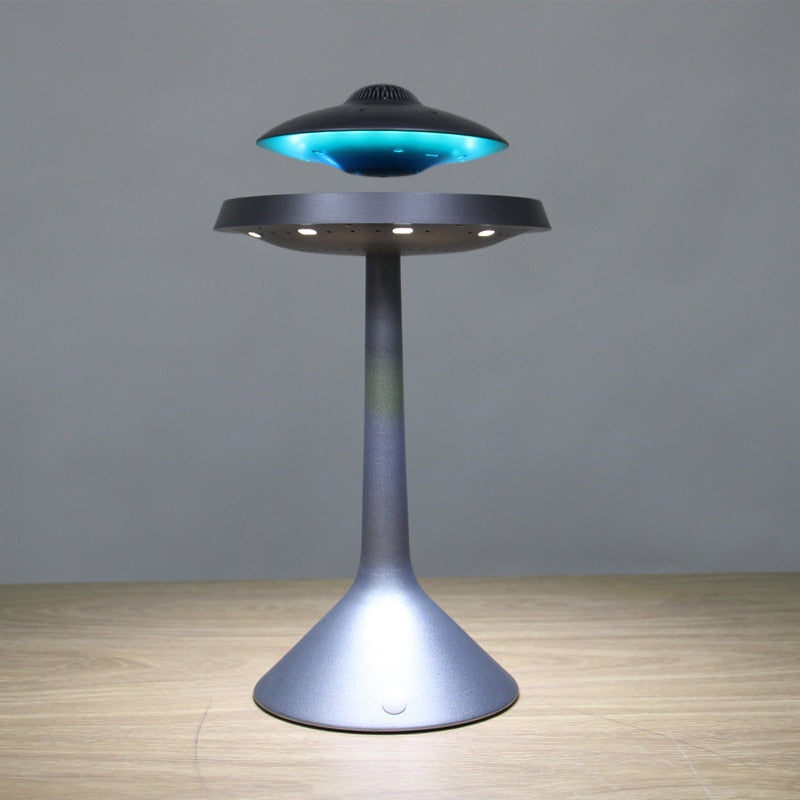 Magnetic Levitating LED Table Lamp / UFO Bluetooth Speaker