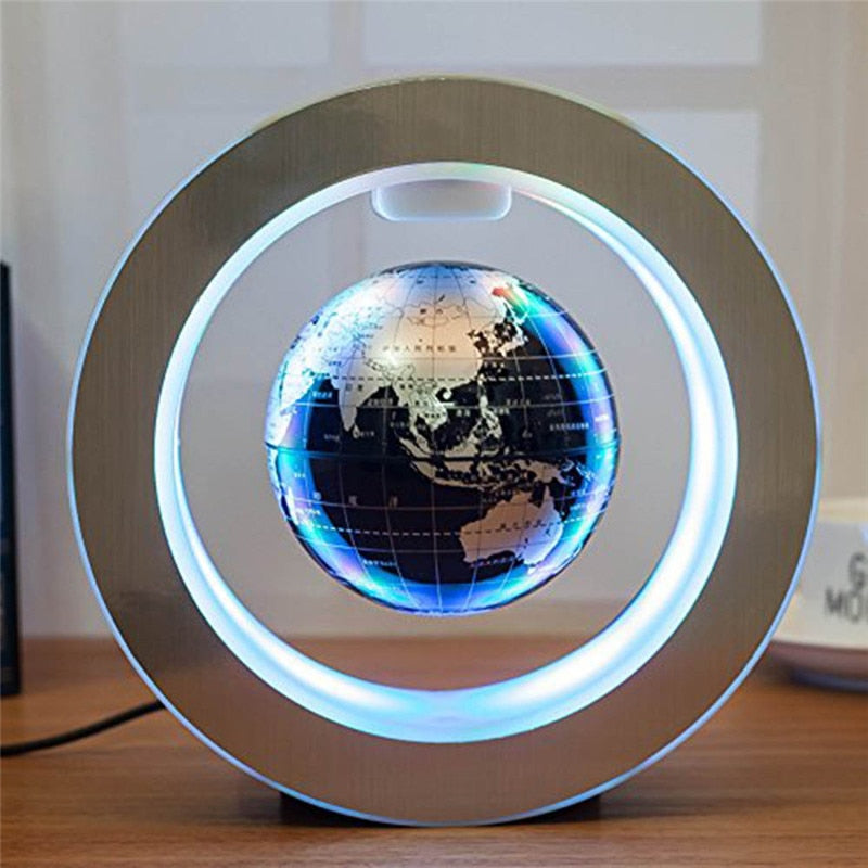 LED Levitating Rotating Globe Night Lamp