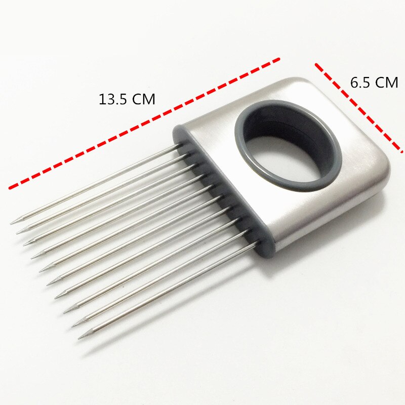 Multi-function Slicing Gadget / Onion Cutter Chopper Slicer / Stainless Steel