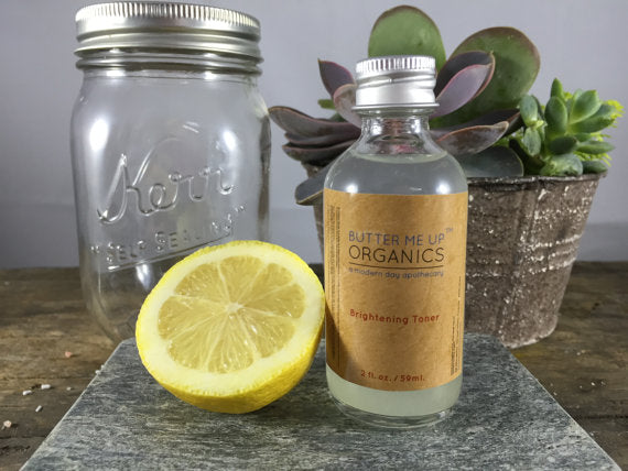 BUTTER ME UP ORGANICS Brightening Toner / Blemish Remover