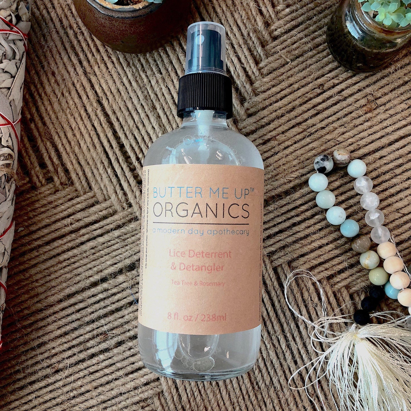 BUTTER ME UP ORGANICS Lice Deterrent & Detangler