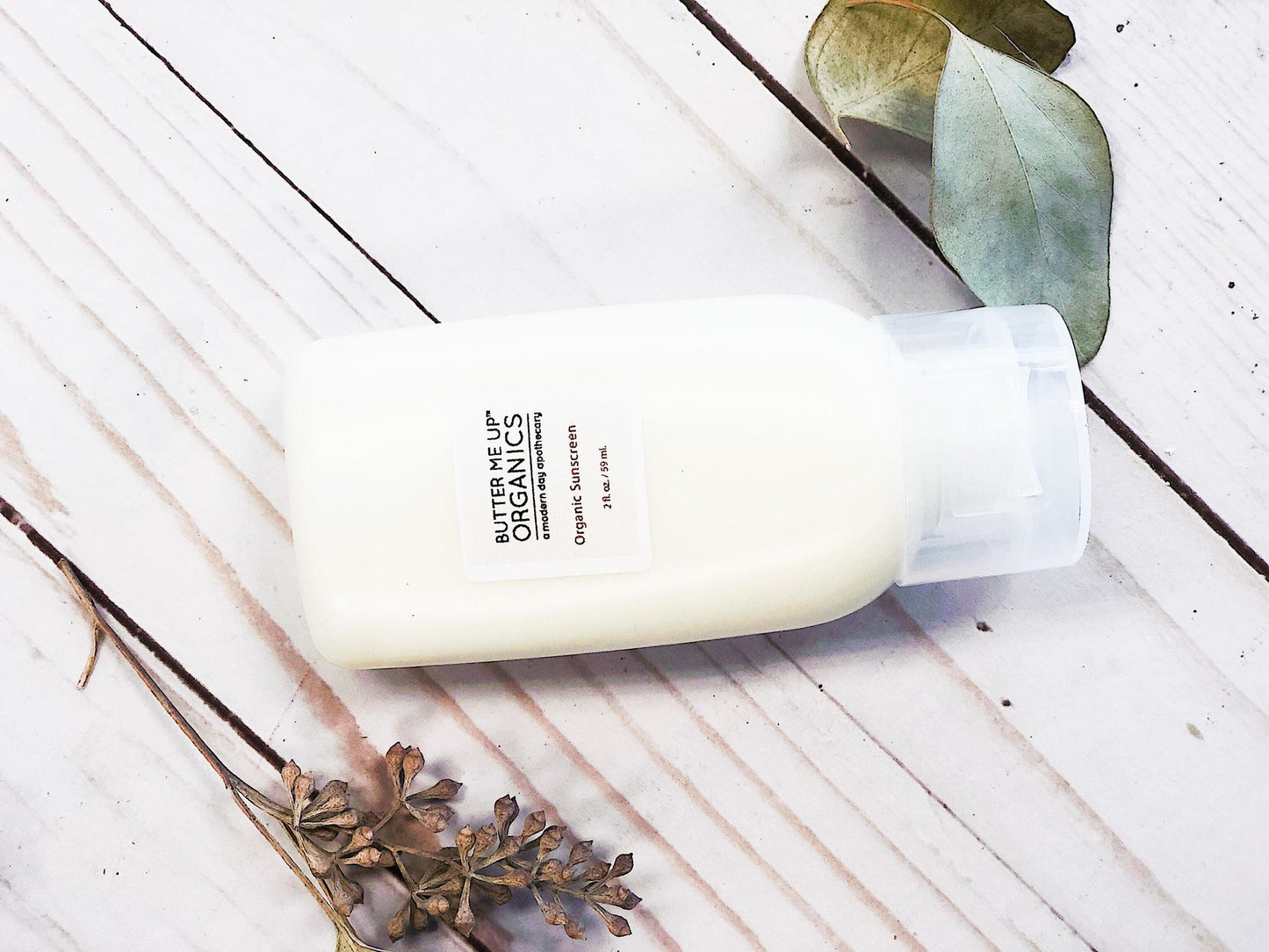 BUTTER ME UP ORGANICS Natural Sunscreen