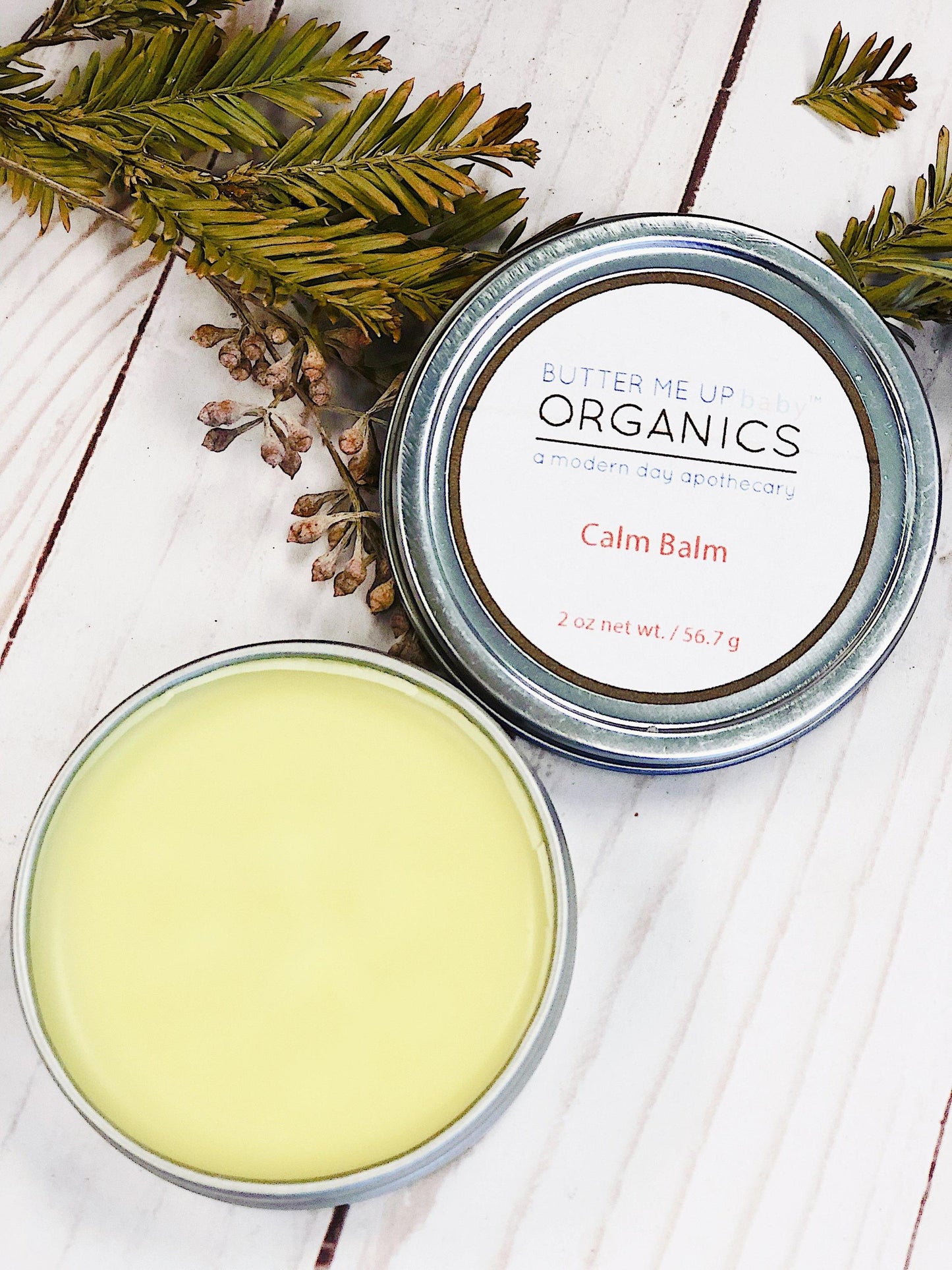 BUTTER ME UP ORGANICS Calm Balm / Aromatherapy for Babies, Children and Adults