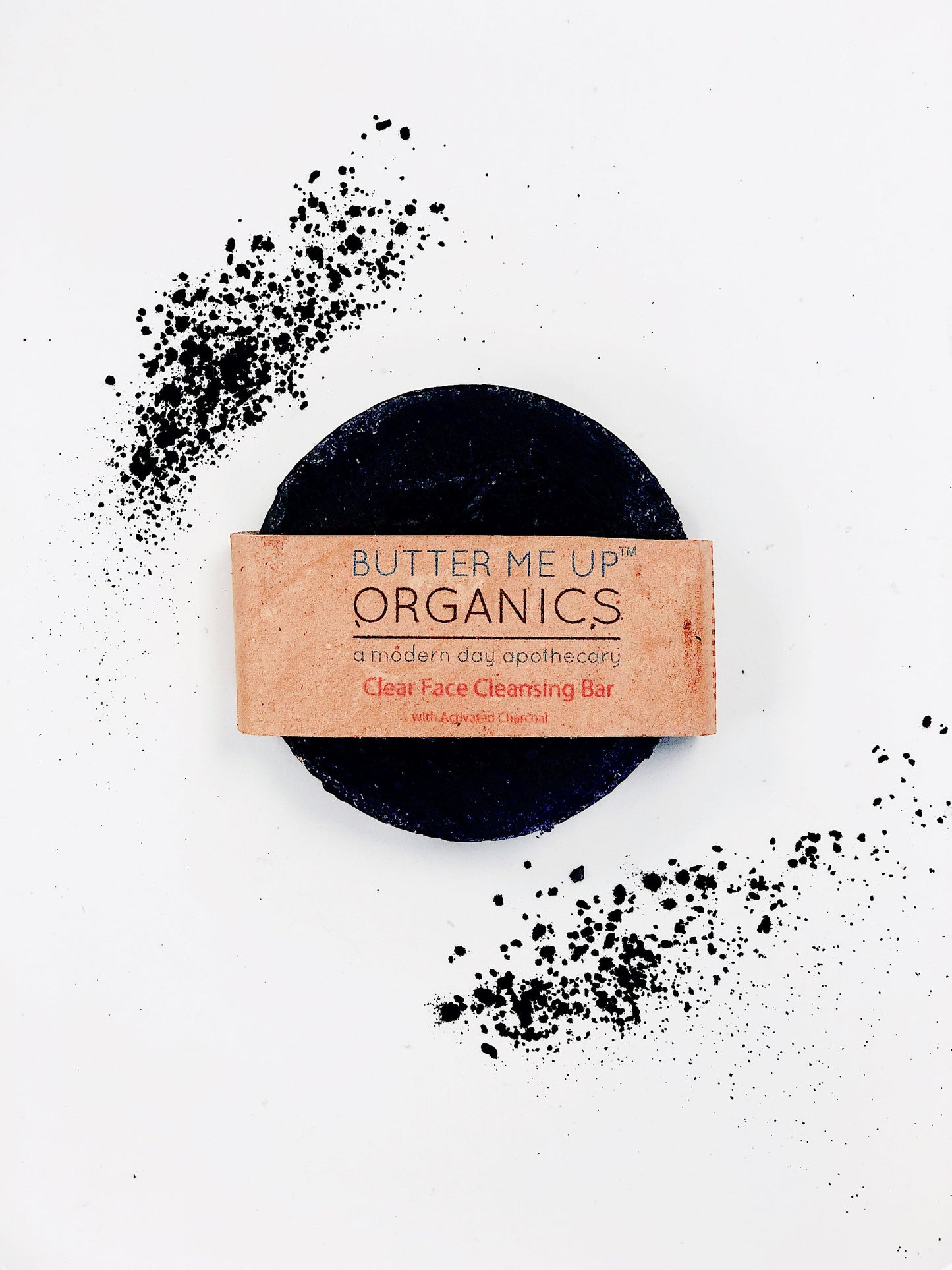 BUTTER ME UP ORGANICS Activated Charcoal Face Soap
