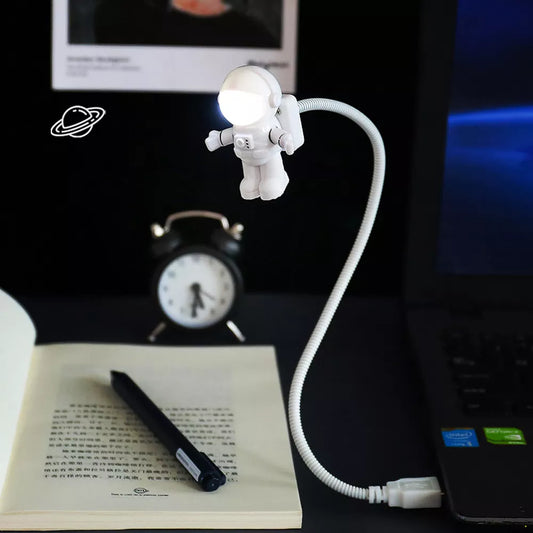 USB Night Light LED Astronaut Desk Lamp For Laptop