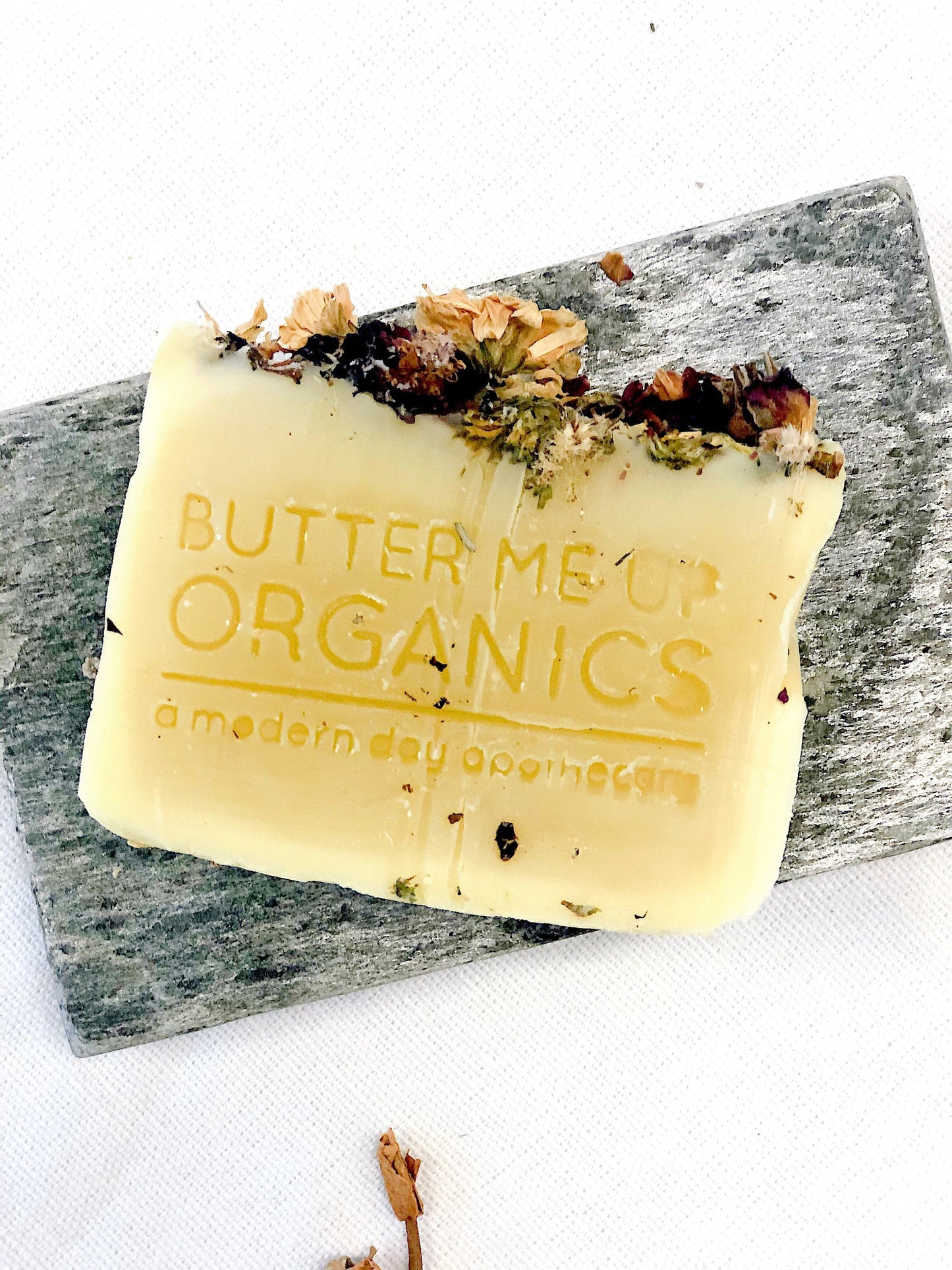 BUTTER ME UP ORGANICS Flower Garden Soap / Organic Vegan Soap