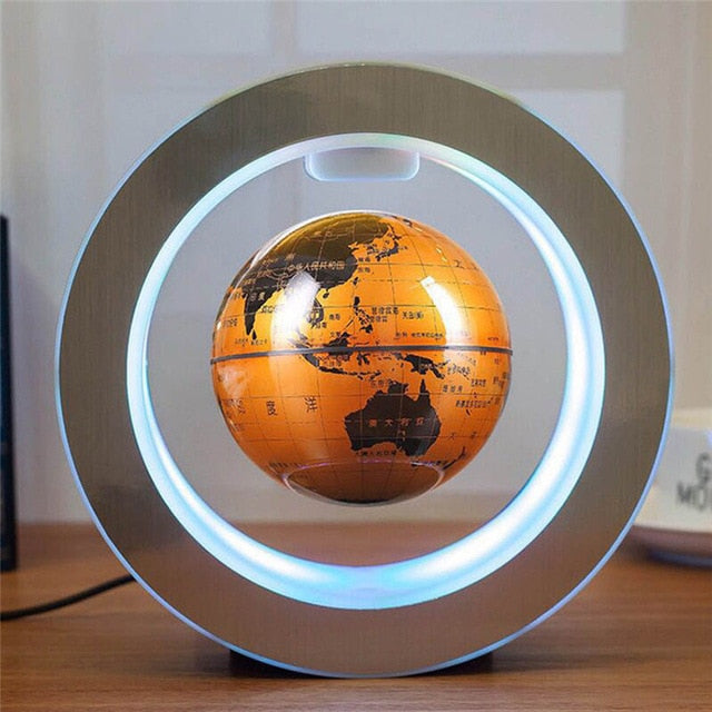 LED Levitating Rotating Globe Night Lamp