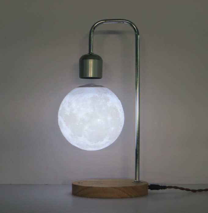 Levitating Moon Lamp / Floating Bulb Light