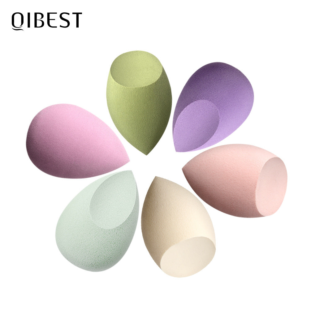QIBEST Beauty Egg Sponge / 6 Color Options