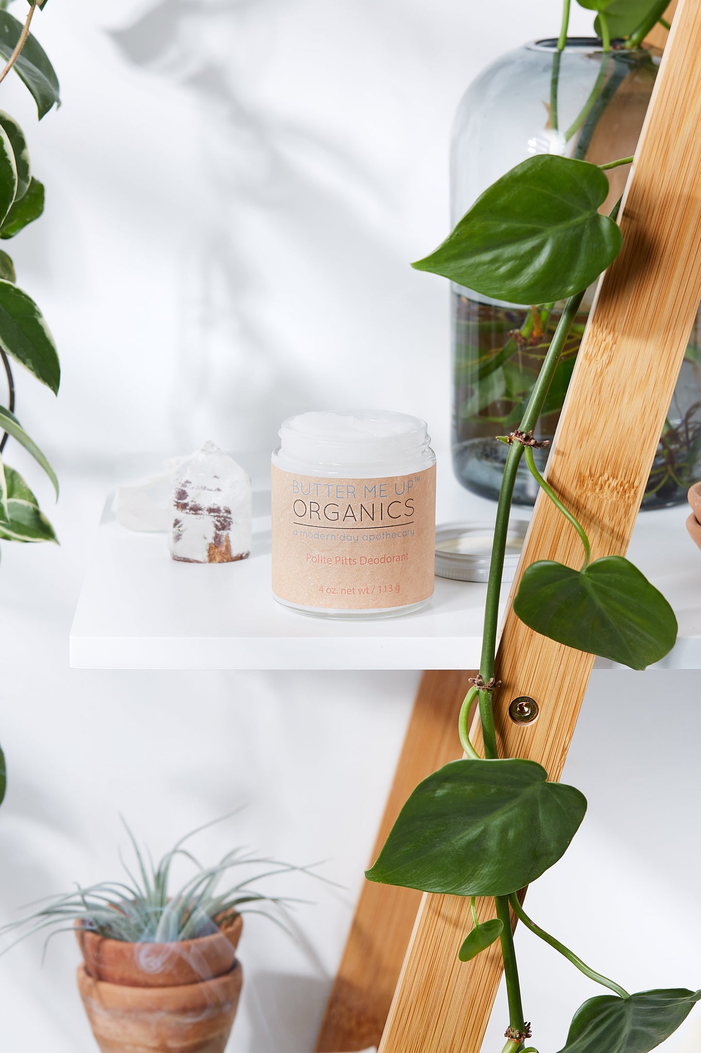 BUTTER ME UP ORGANICS Natural Deodorant / Polite Pitts
