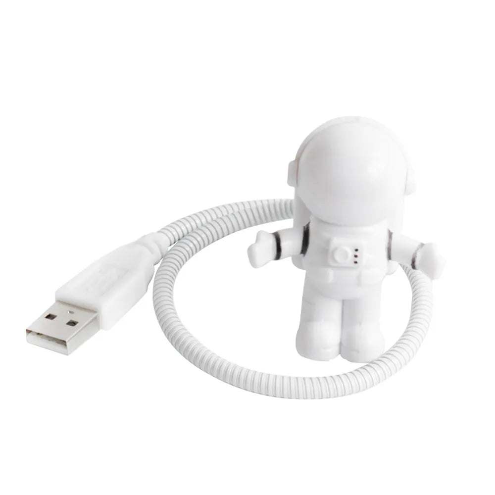 USB Night Light LED Astronaut Desk Lamp For Laptop