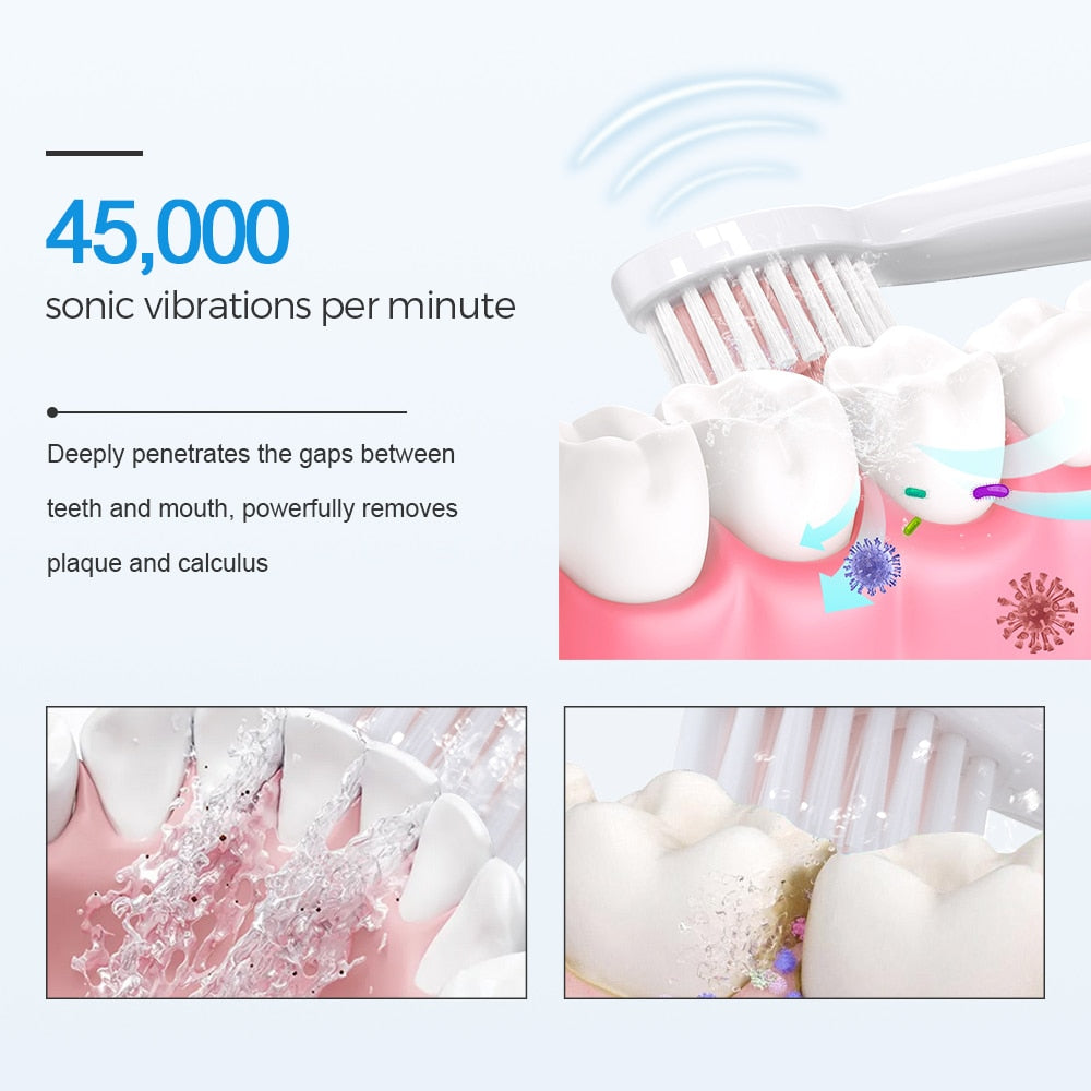 Sonic / Electric Toothbrush / 7-in-1 / White