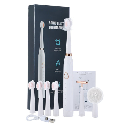 Sonic / Electric Toothbrush / 7-in-1 / White