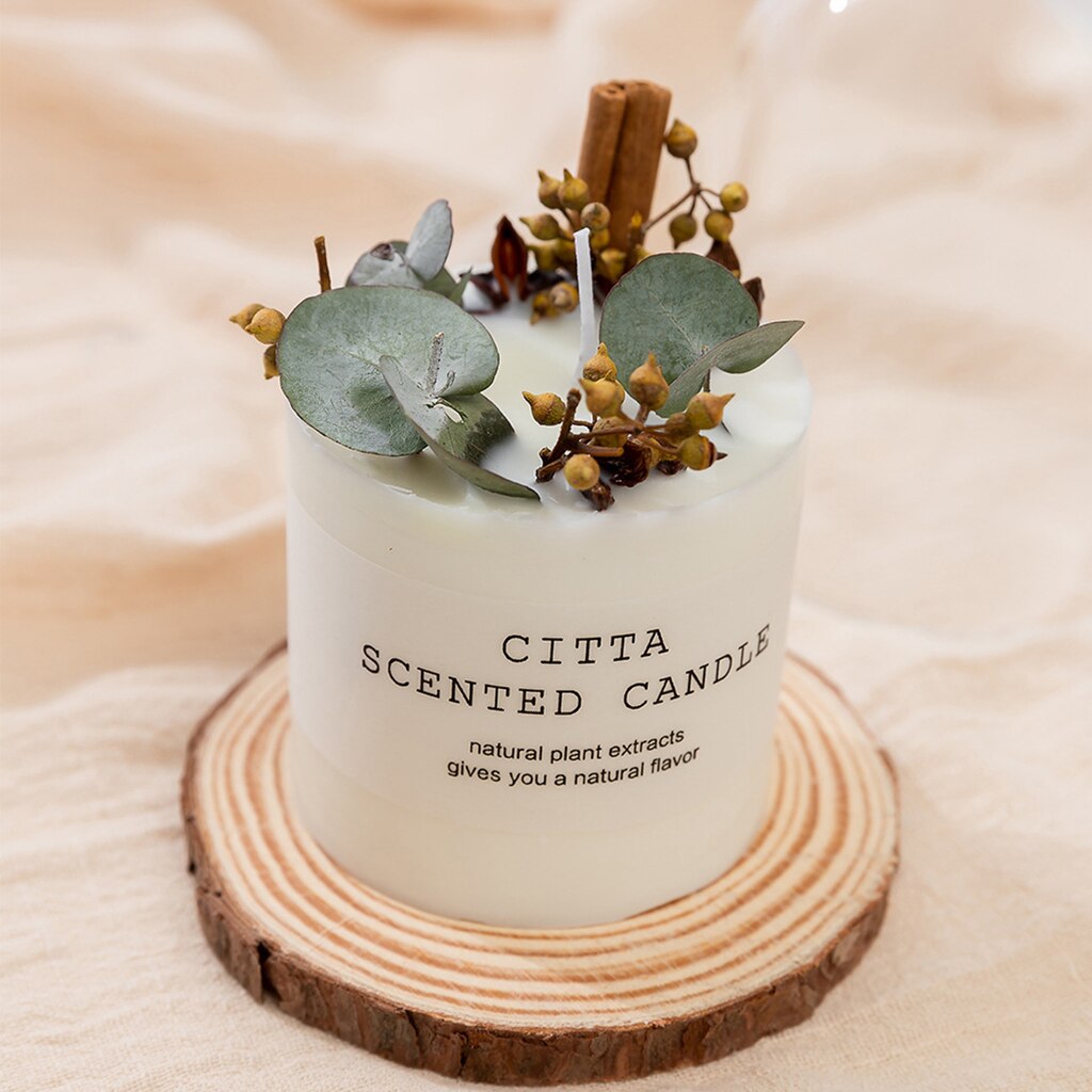 Candles / Cup Scented / Aromatherapy / Organic Soy Wax - sweet lemon, lavender, rose, jasmine, vanilla, bergamot