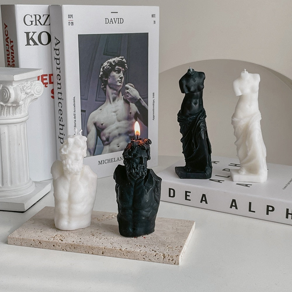 Candle / The Venus Portrait / David / Iconic Sculptures / Scented
