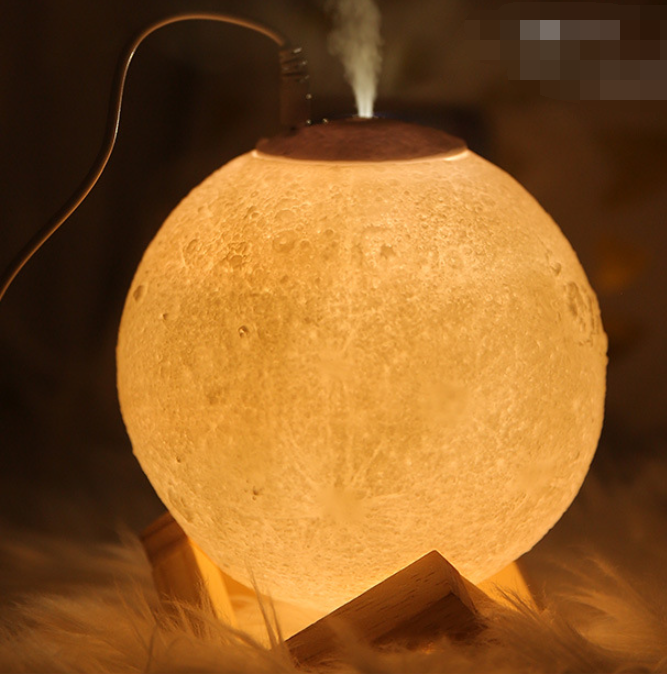 Ultrasonic Moon Air Humidifier / LED Night Lamp – Pretty Useful Things